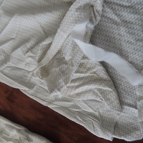 VTG Wrangler print Western Shirt Mens button up Long Tails Made in USA 16.5 35 - Picture 3 of 7